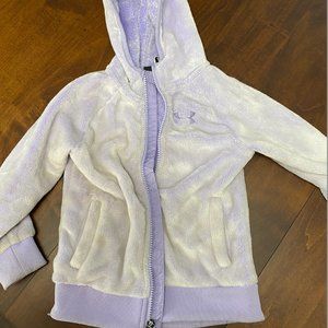 Girls 4T Under Armour Fleece Zip Up Hoodie